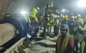 Workers trapped in tunnel in Uttarkashi got some relief today